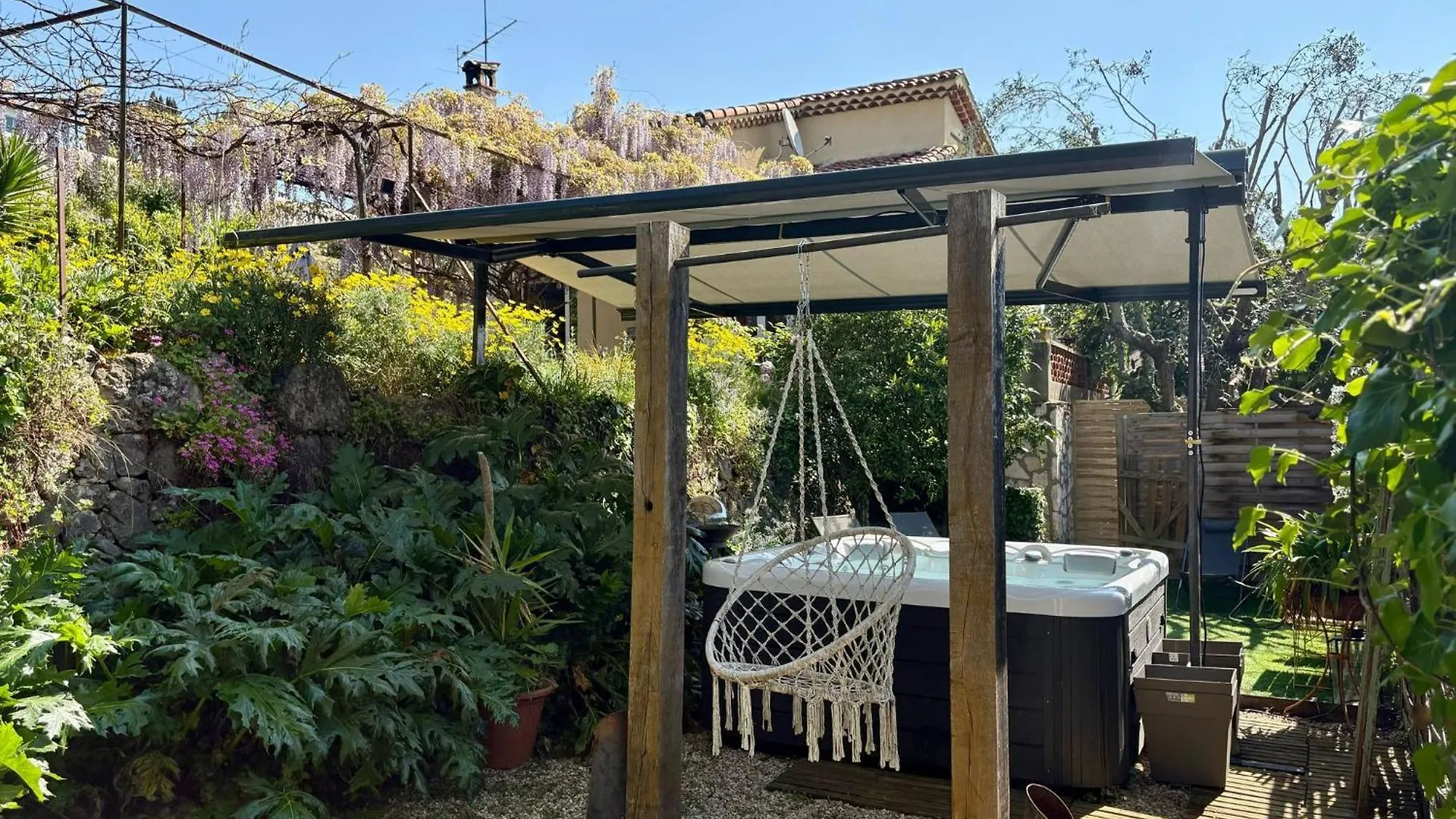 Havre De Paix Avec Jacuzzi Et Jardin A Pied Du Centre-Ville Holiday home Vence