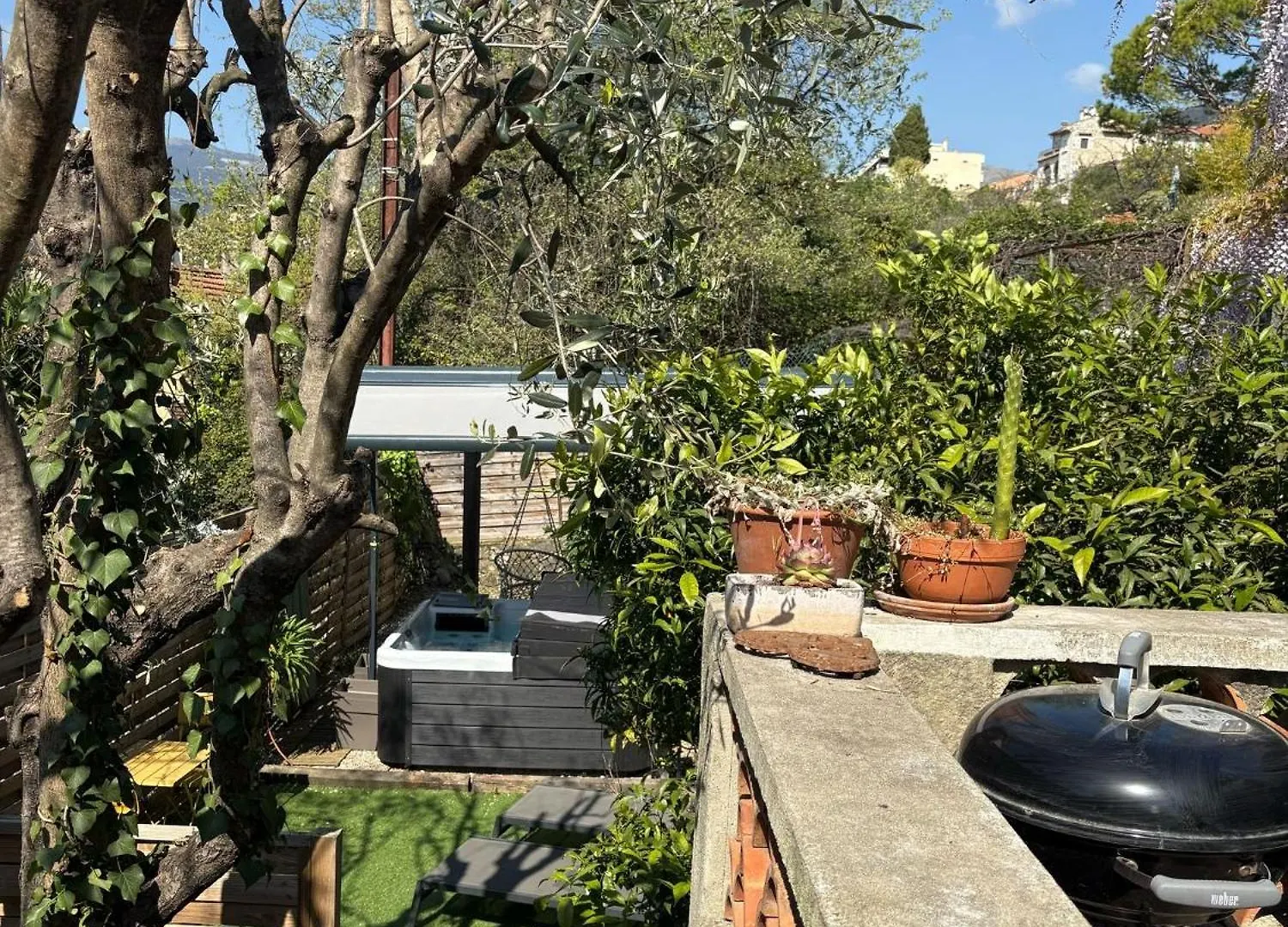 Havre De Paix Avec Jacuzzi Et Jardin A Pied Du Centre-Ville 0*, Vence